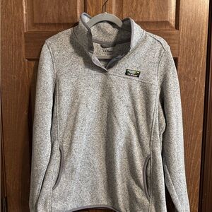 Women’s L.L. Bean Heather Grey Pullover